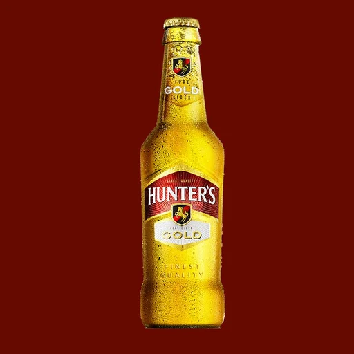Hunter's Gold 330ml - Glass Bottle 6 Pack